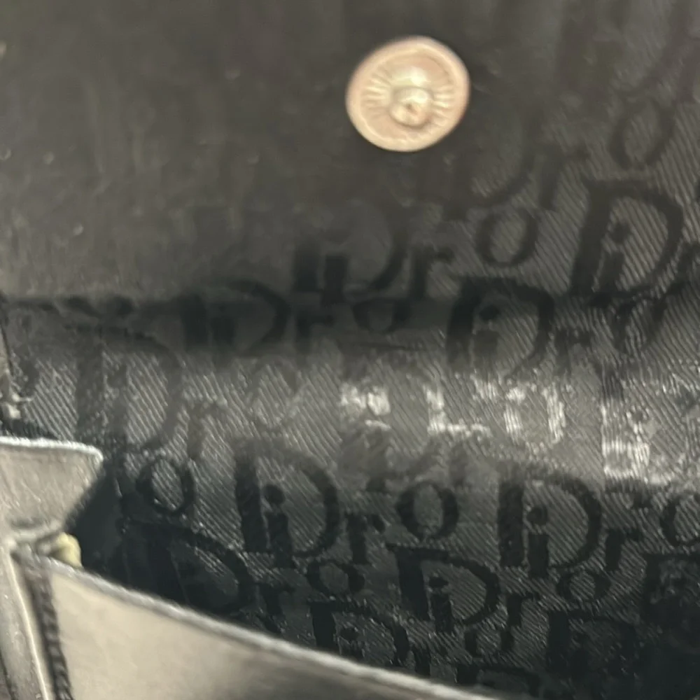 Dior Black Compact Wallet